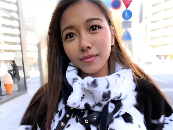 【日焼けハーフギャルの本性】南国×日本のエロカワ娘！ショーパンから覗くエロさ♡手マンで濡れ濡れ、正常位で奥まで突かれてビッチ覚醒！！