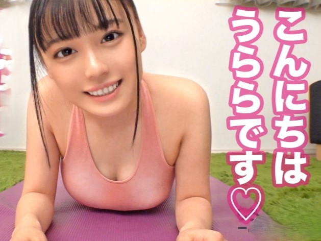 【制服美少女の秘密】『ダメ…』純粋無垢なJKがスクール水着でフェラチオ♥制服姿から大胆に変身！ロリっ娘の甘い吐息とエッチな腰使い♡