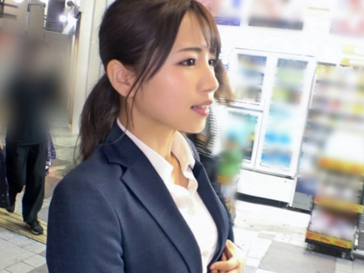 【スーツ姿のOLナンパ】仕事帰りのお姉さんを口説き落とし！黒パンストを破いて、敏感なトロトロオマンコに肉棒をぶち込み、濃厚でエロいセックスを楽しむ♡